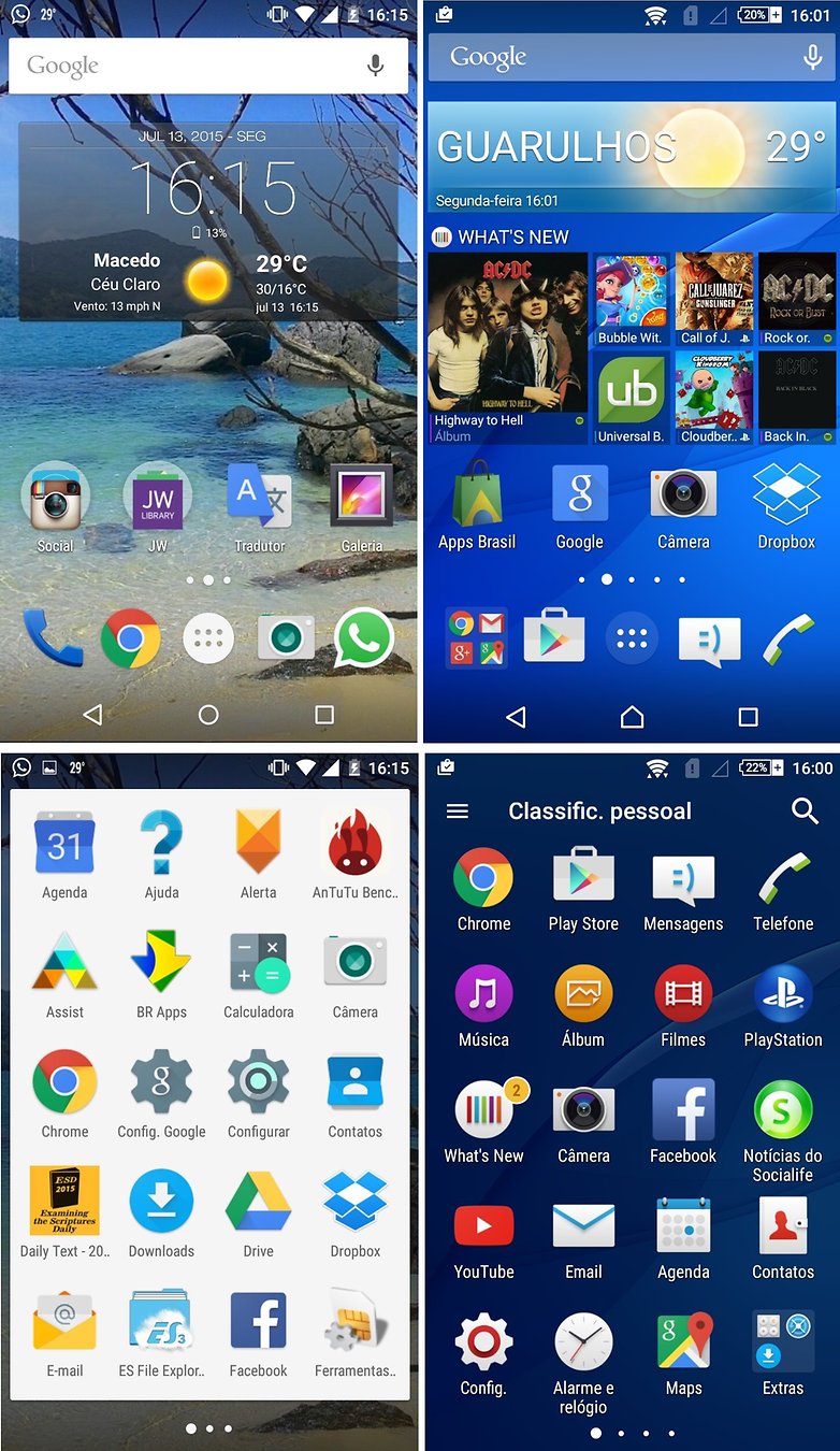 android vs android