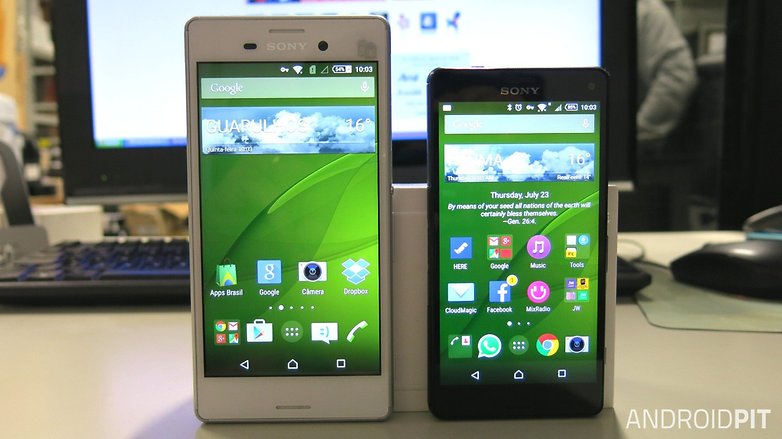 hero z3 compact vs m4