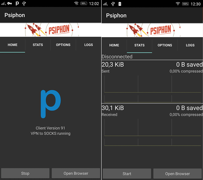 psiphon vpn