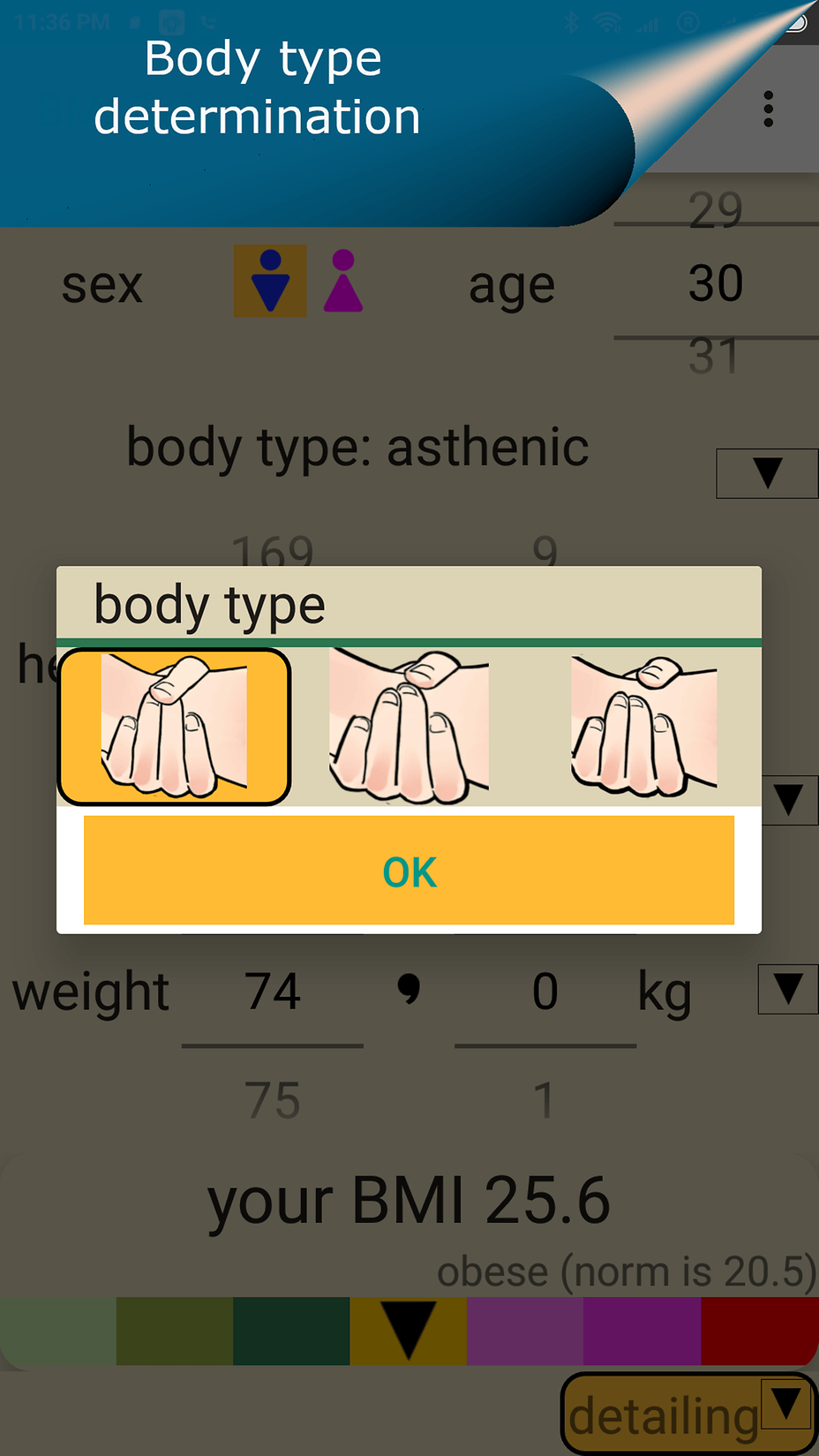 Bmi Chart Body Type