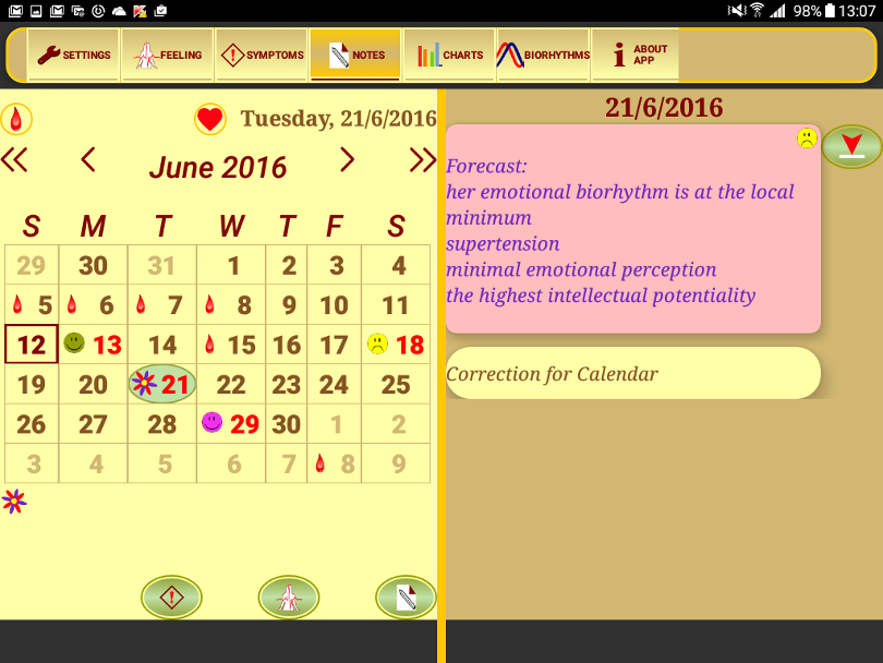 Free App MC calendar or Menstrual Cycles Calendar NextPit Forum