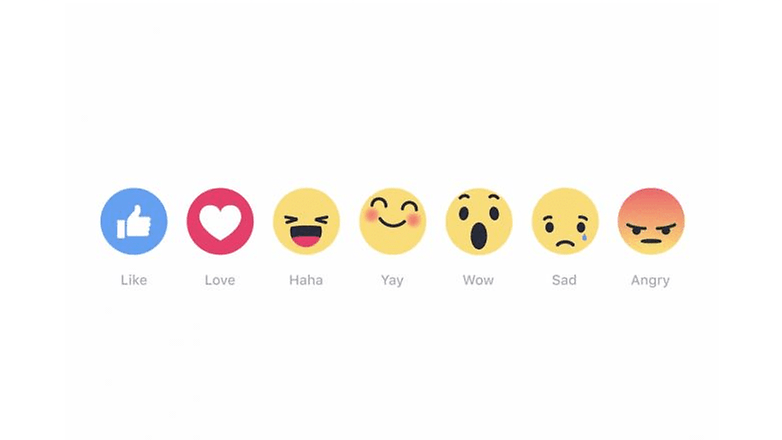 facebook reactions