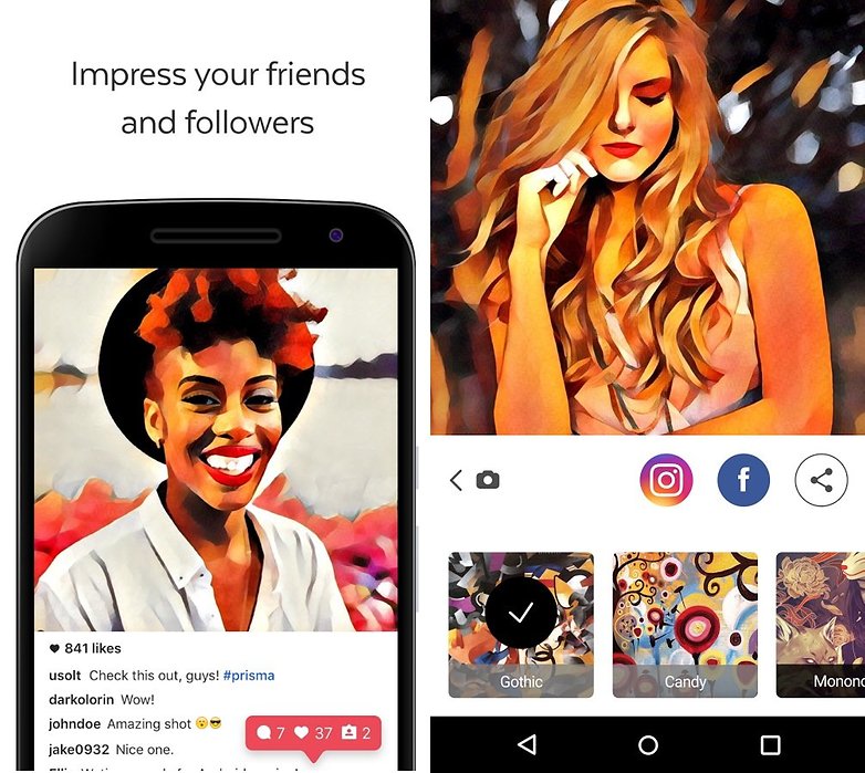 prisma android