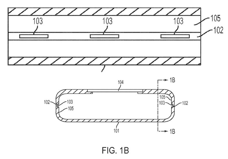 Apple pressure sensitive frame