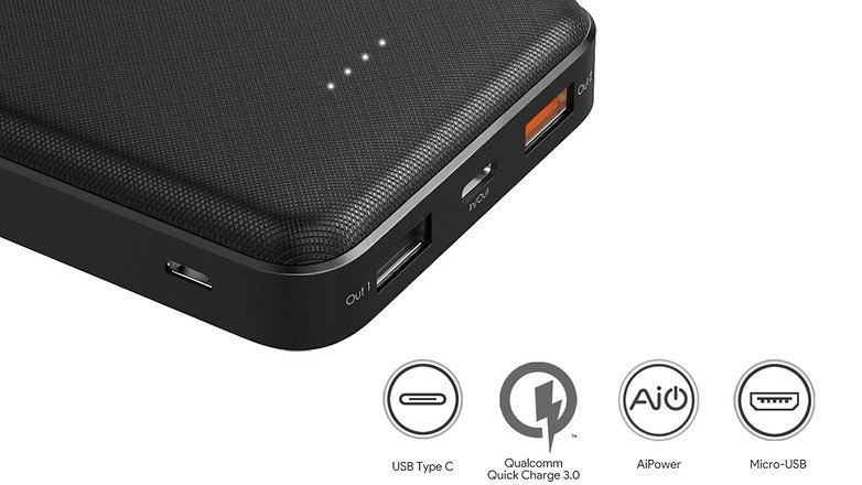Aukey Powerbank 20k 1