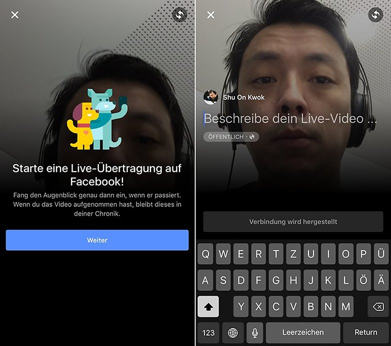 Facebook Livestram 1