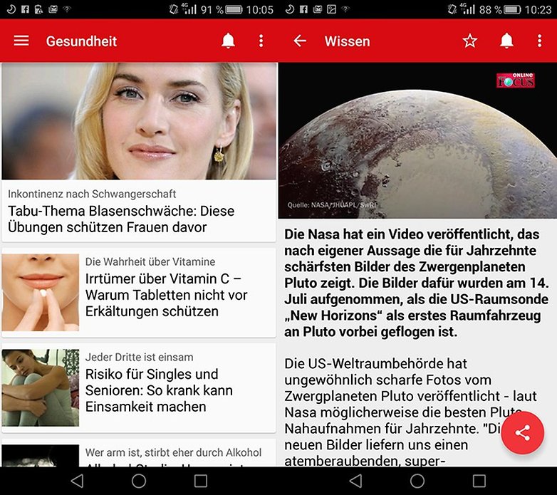 Focus online App Test