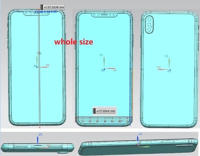 Forbes iPhone x plus schemes