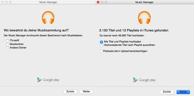 Google Play Music Mac 1