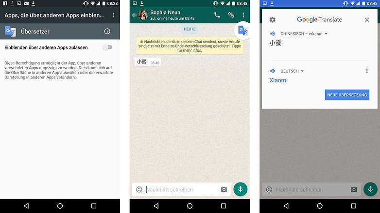 Google translate tap to translate