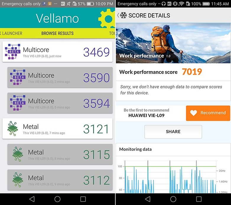 Huawei P9 Plus benchmark 1