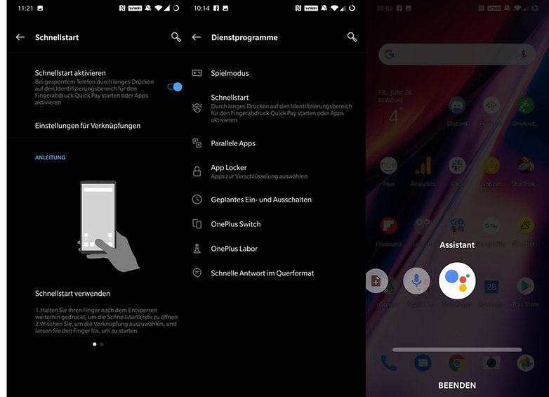 OnePlus7Pro Schnellstart