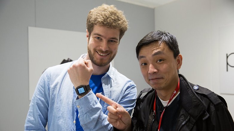 Pebble Eric Shu MWC 2015