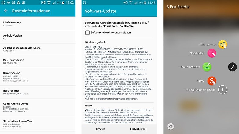  Samsung Galaxy Note 4 Android Update AndroidPIT