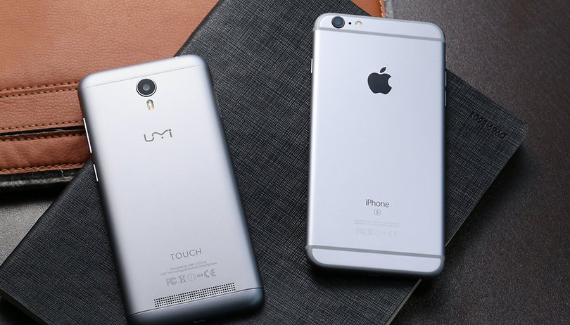 Umi Touch vs iPhone 6s Plus: David contra Goliat