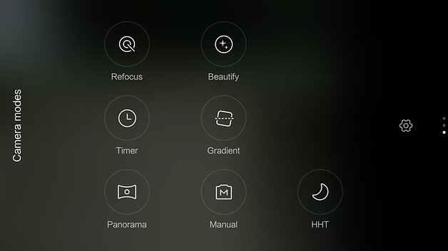 Xiaomi Mi Note Pro funções da câmera