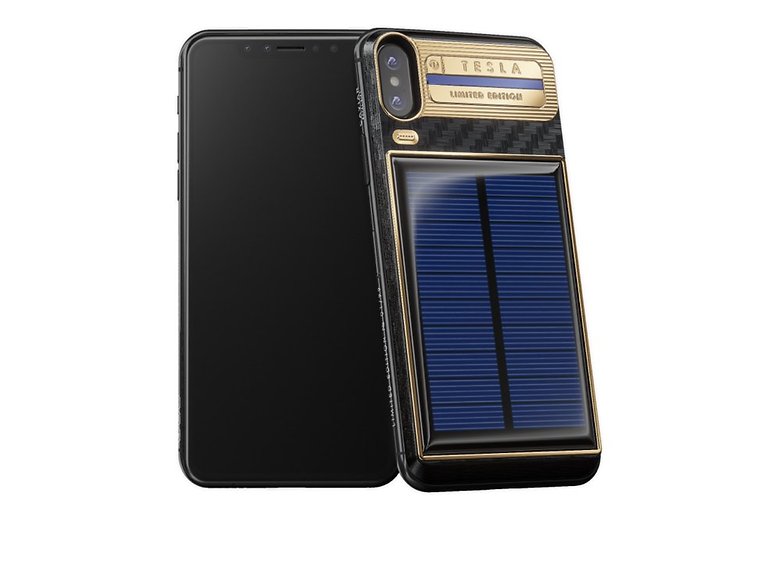 caviar Tesla iphone x