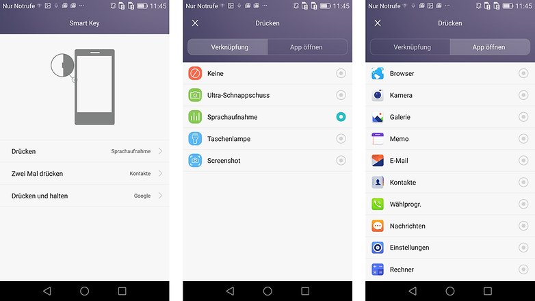 honor 7 smart key de