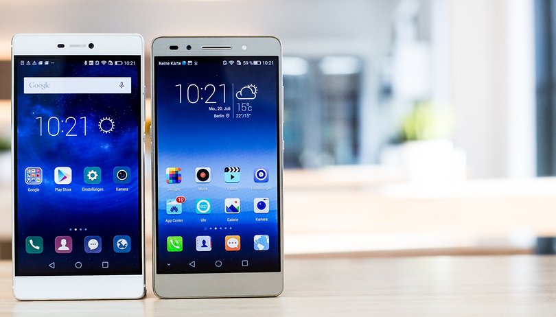Huawei P8 vs. Honor 7: Designer-Smartphone oder Arbeitstier?