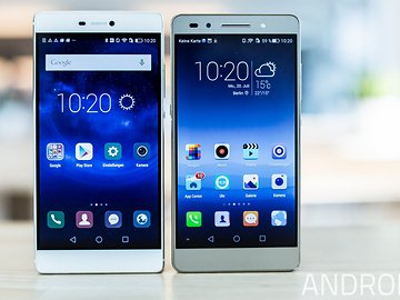 Huawei P8 vs. Honor 7: Designer-Smartphone oder Arbeitstier?