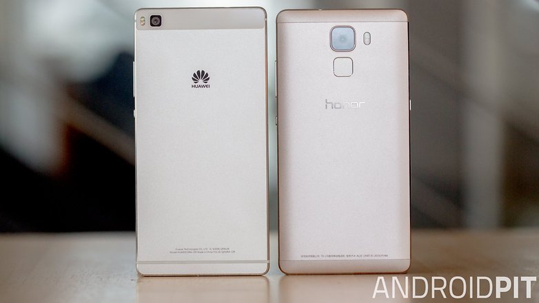 Honor 7 vs huawei p8