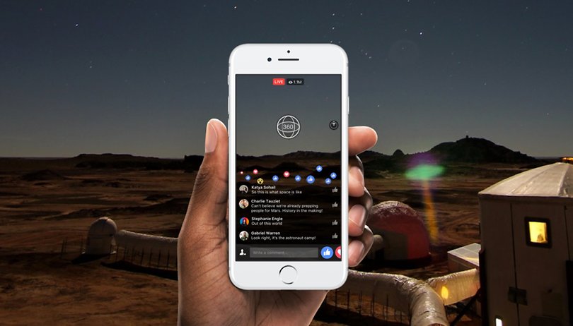 Facebook startet mit 360-Grad-Livestream-Video
