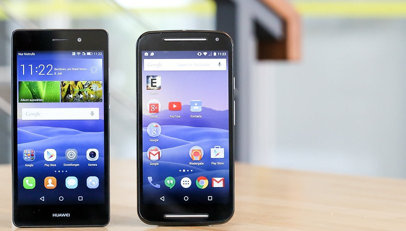 Motorola Moto G (2014) vs Huawei P8 Lite - Buena calidad a precio reducido