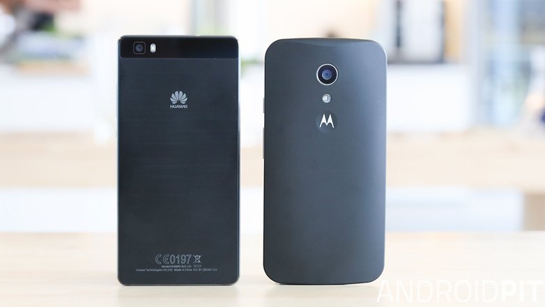 moto g vs huawei p8 lite 6
