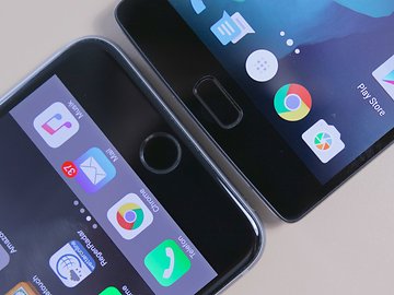Showdown der Fingerabdruck-Scanner: OnePlus 2 vs. iPhone 6 Plus