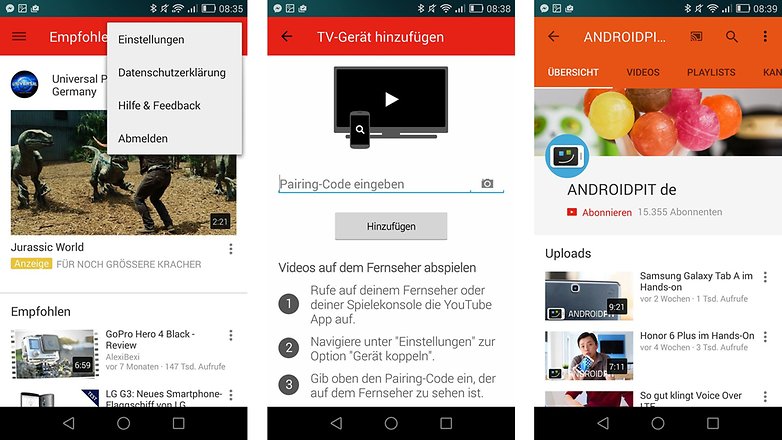 youtube smartphone