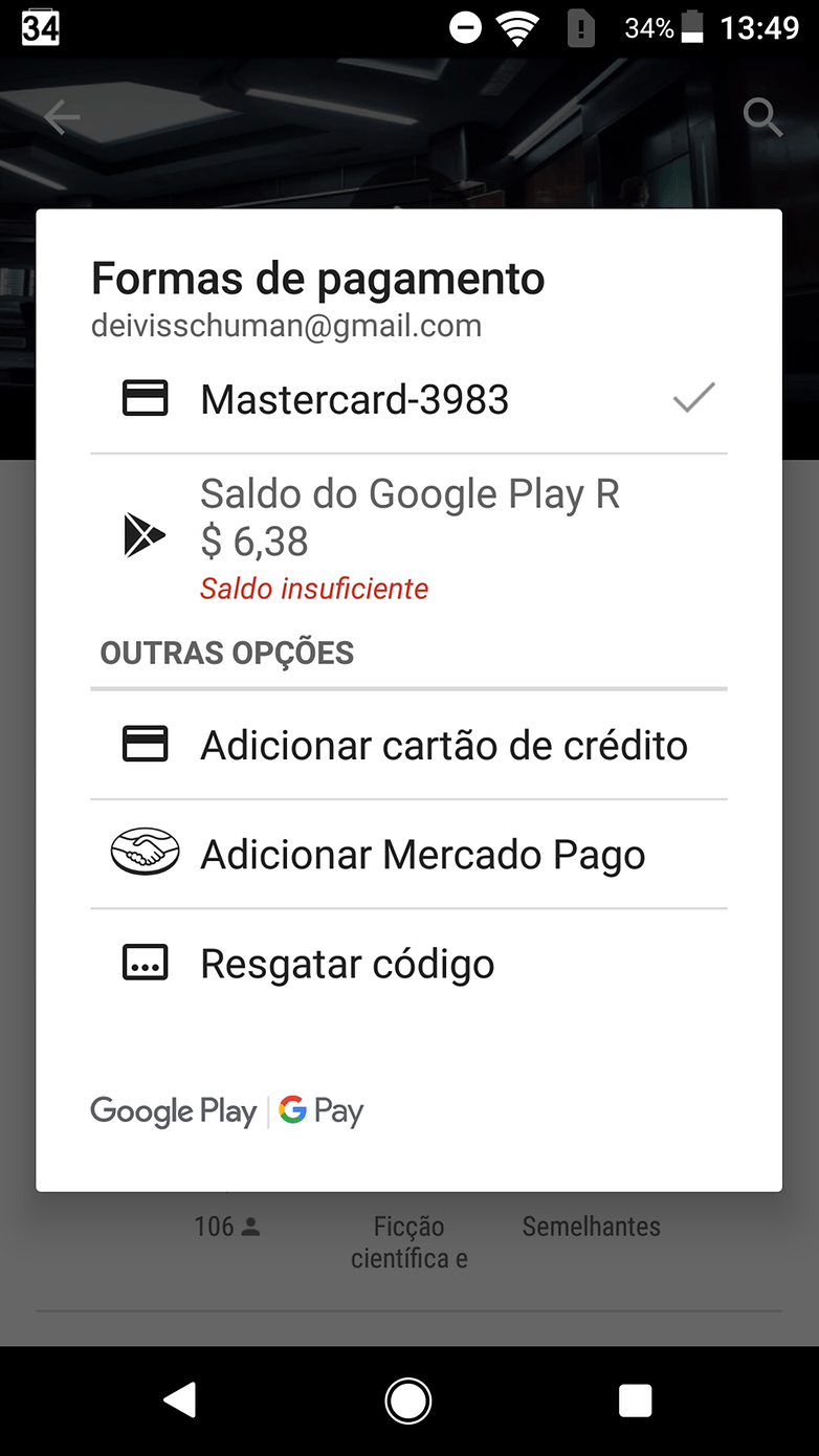 Play Store agora aceita pagamento por boleto via Mercado 