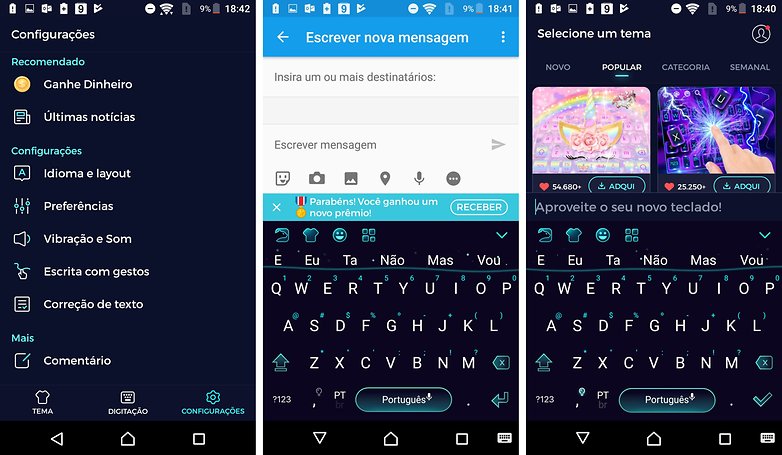 Os Melhores Teclados Para Android Androidpit