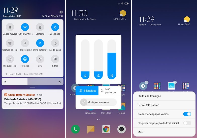 interface aprimorada miui10