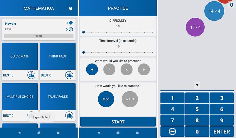mathematiqa app android