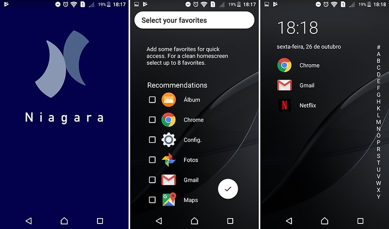 niagara launcher app