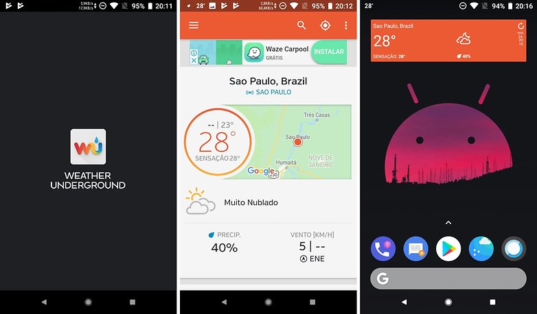 weather underground app android