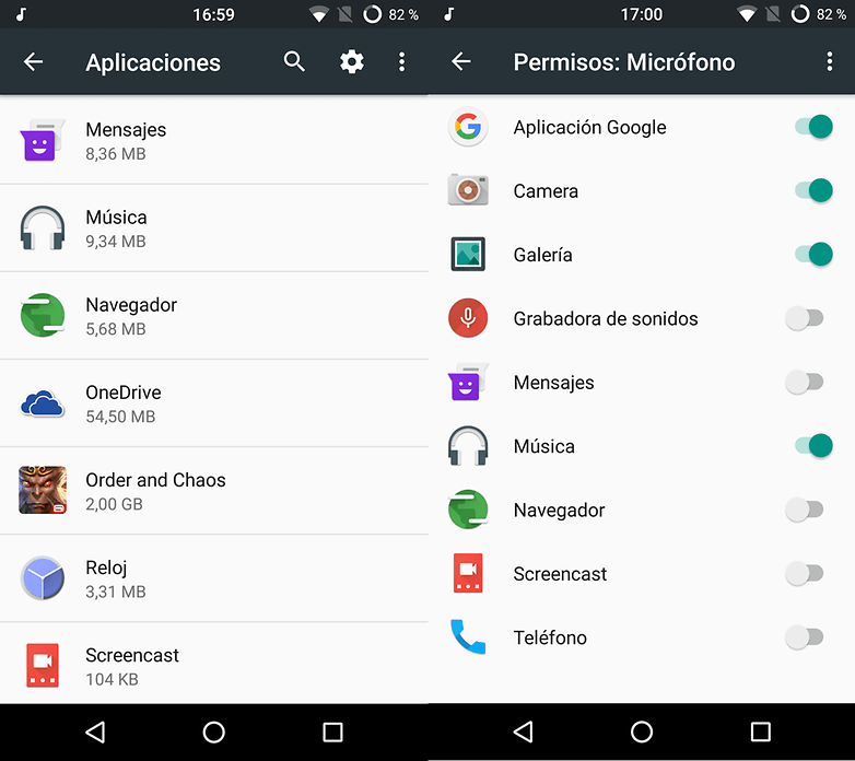 CM13 permisos