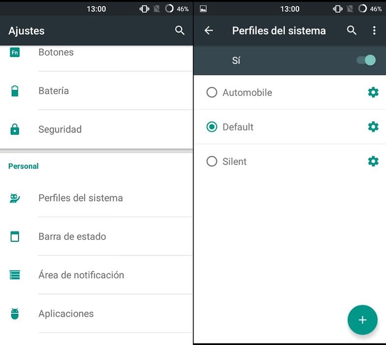 PerfilesSistema CM12