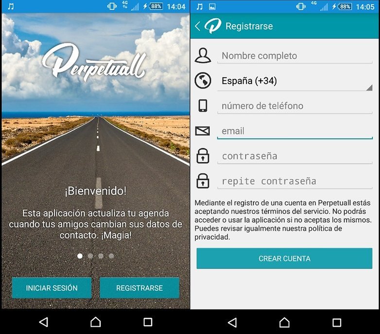 Perpetuall registro