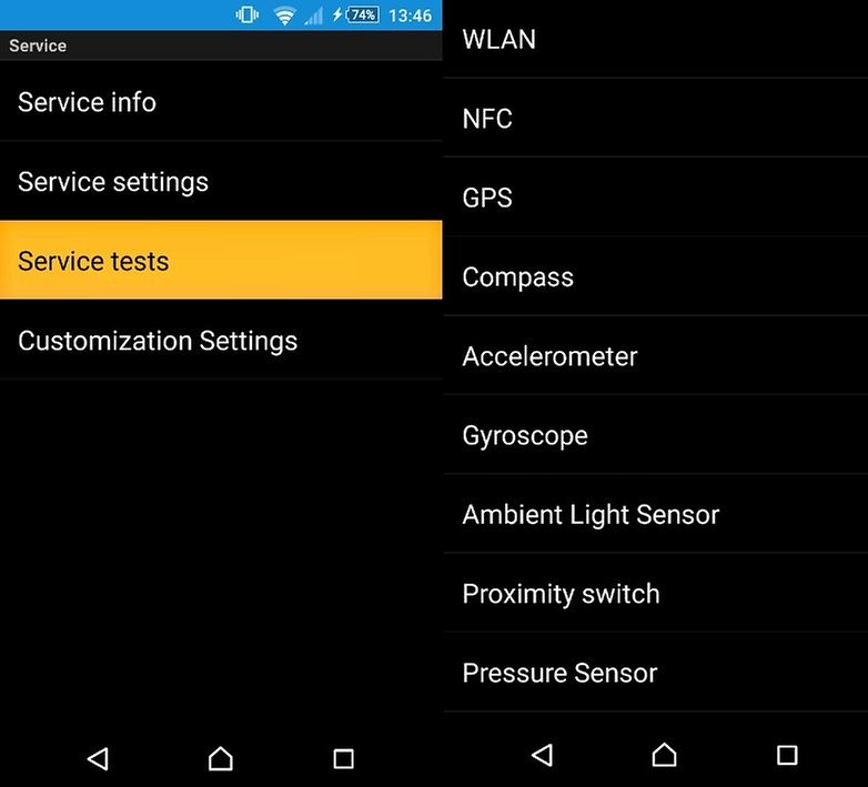 Aplikace Sensors test a kalibace kompasu Secret-number-w782