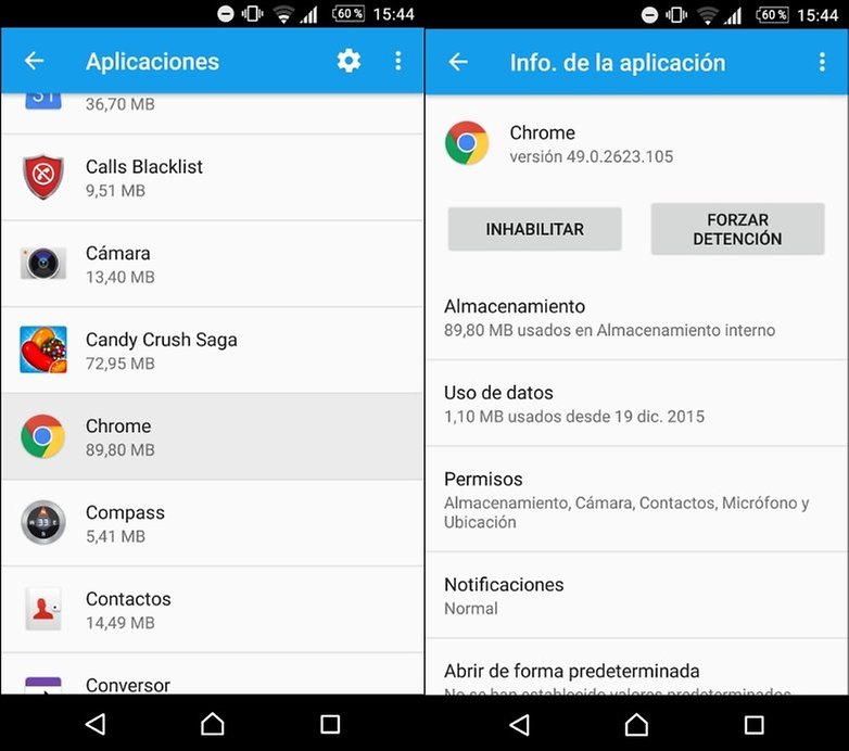 app info