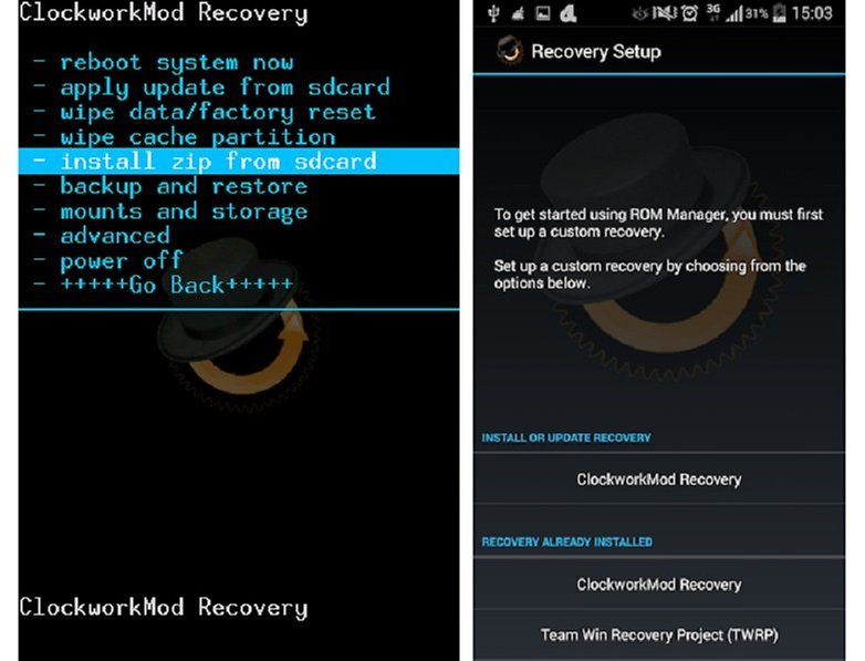 clockworkmod recovery screenshot 2