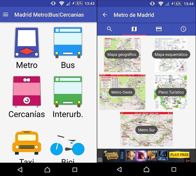 madrid metro bus cercanias