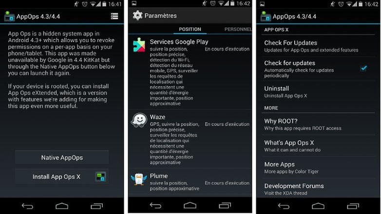 permisos apps