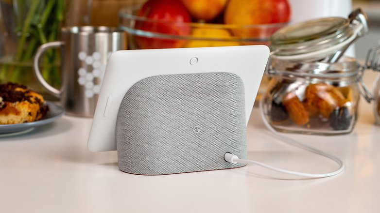 androidpit google nest hub backside