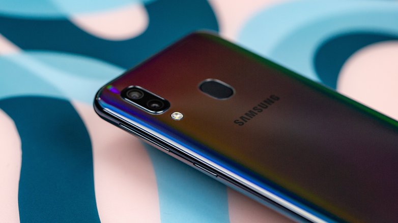 androidpit samsung galaxy a40 buttons