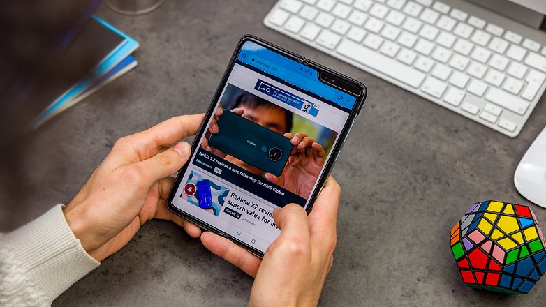 AndroidPIT samsung galaxy fold test foto 34