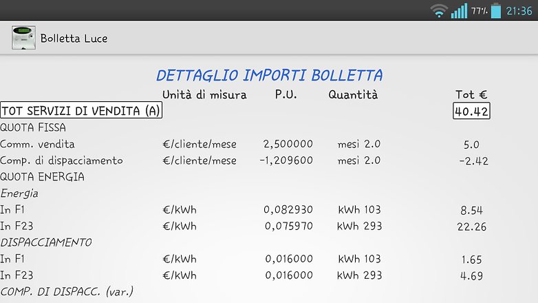 BollettaLuce