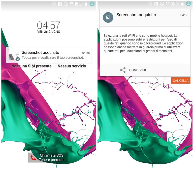 lg g4 notifiche espansione