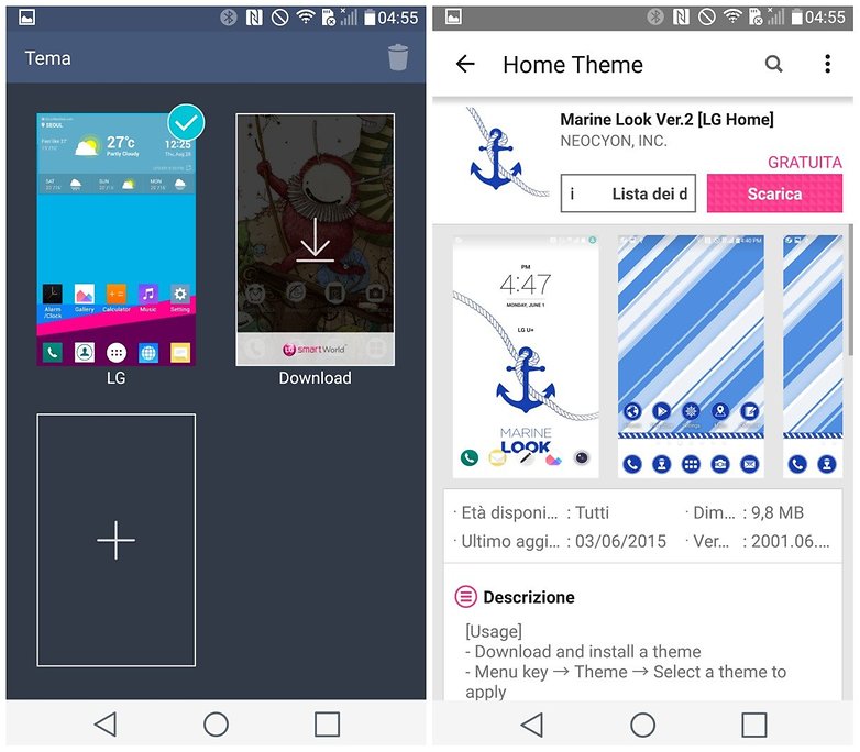 lg g4 temi